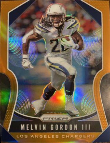 Melvin Gordon III [Orange Prizm] #221