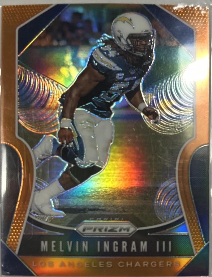 Melvin Ingram III [Orange Prizm] #217