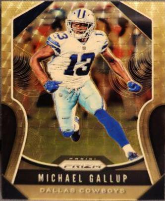 Michael Gallup [Gold Vinyl Prizm] #34