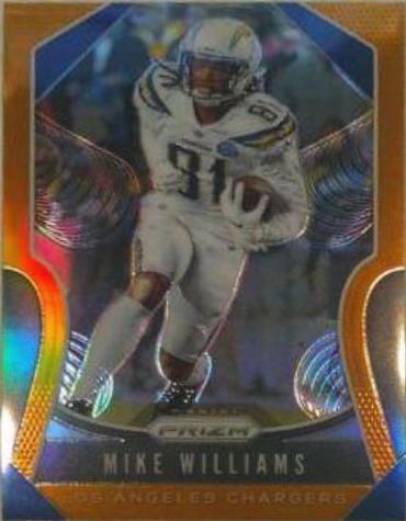 Mike Williams [Orange Prizm] #218