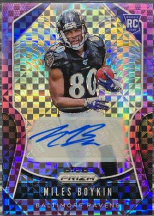 Miles Boykin [Autograph Purple Power Prizm] #351