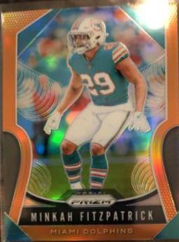 Minkah Fitzpatrick [Orange Prizm] #16