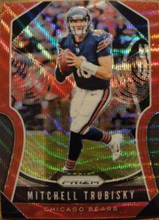 Mitchell Trubisky [Red Wave Prizm] #103