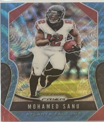Mohamed Sanu [Blue Wave Prizm] #168