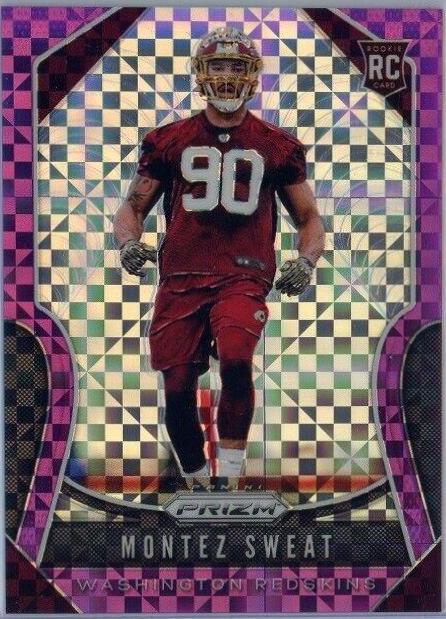 Montez Sweat [Autograph Purple Power Prizm] #391