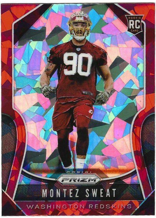 Montez Sweat [Red Ice Prizm] #391
