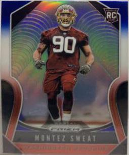 Montez Sweat [Red, White, Blue Prizm] #391