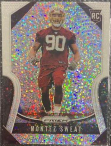 Montez Sweat [White Sparkle Prizm] #391
