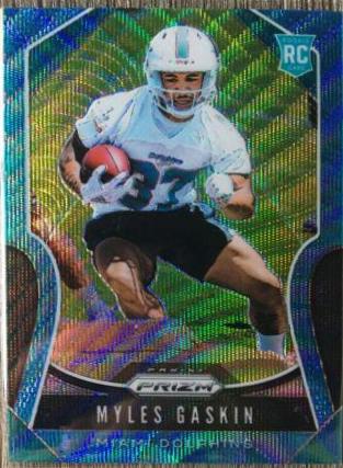 Myles Gaskin [Blue Wave Prizm] #334