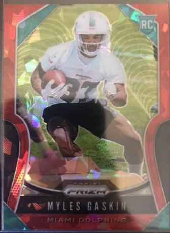 Myles Gaskin [Red Ice Prizm] #334