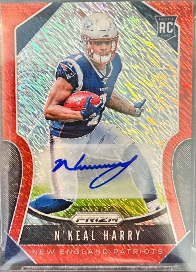 N'Keal Harry [Autograph Red Shimmer Prizm] #342
