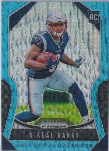 N'Keal Harry [Blue Wave Prizm] #342