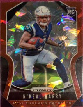 N'Keal Harry [Red Ice Prizm] #342