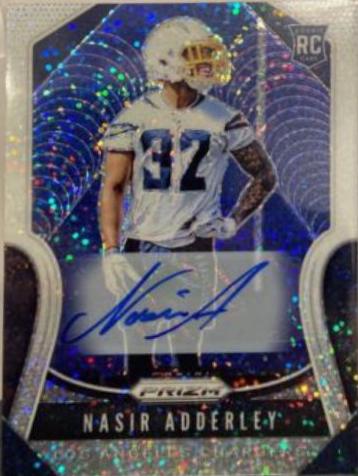 Nasir Adderley [Autograph White Sparkle Prizm] #382