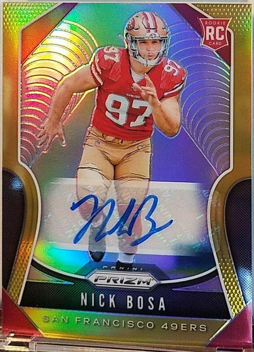 Nick Bosa [Autograph Gold Prizm] #311