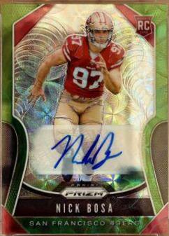 Nick Bosa [Autograph Green Scope Prizm] #311