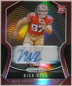 Nick Bosa [Autograph Pink Prizm] #311