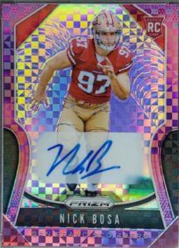 Nick Bosa [Autograph Purple Power Prizm] #311
