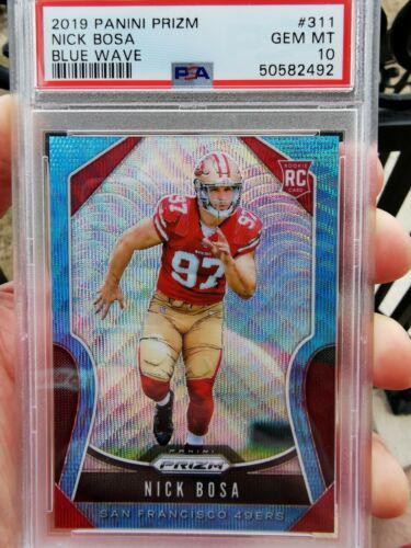 Nick Bosa [Blue Wave Prizm] #311