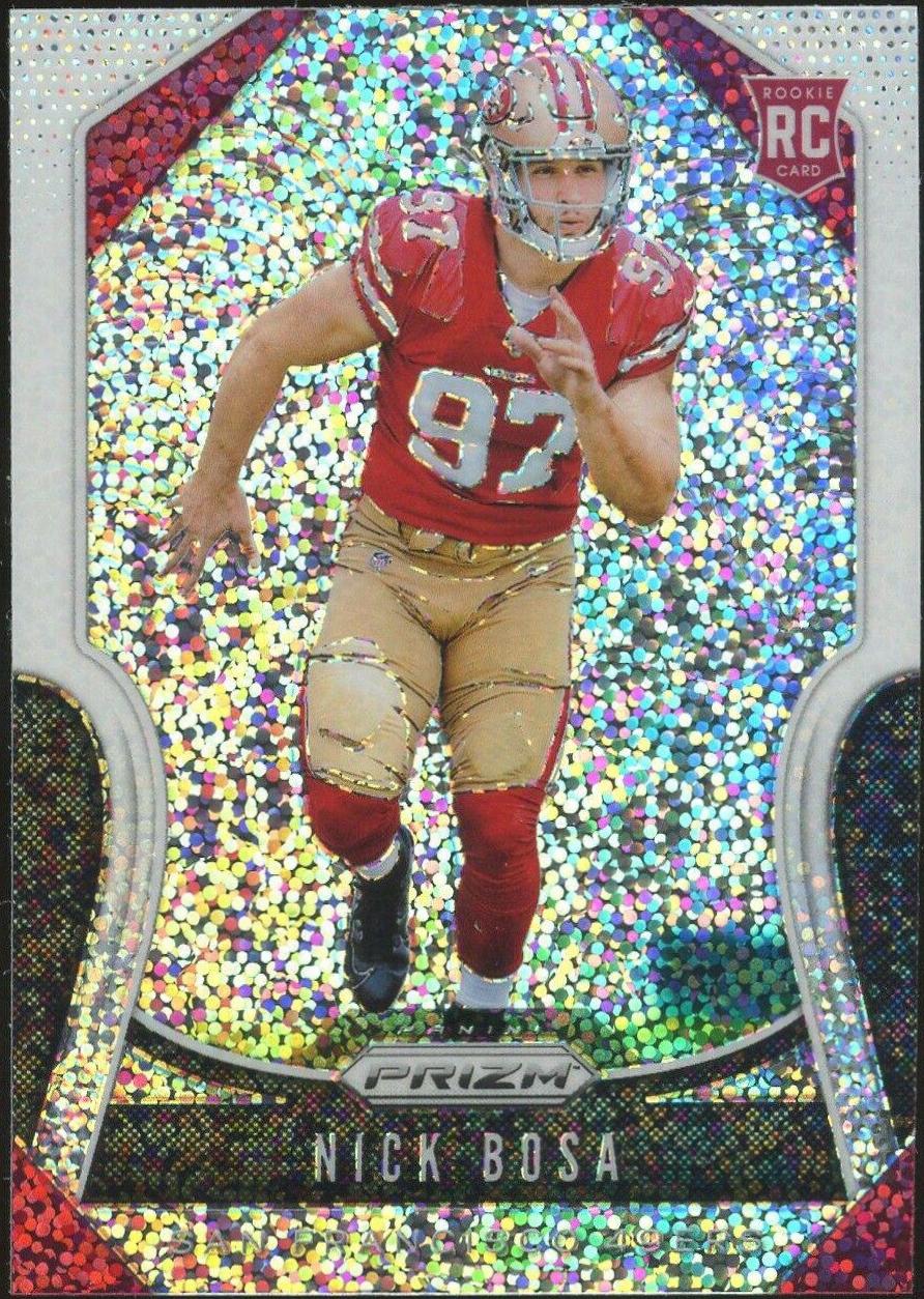 Nick Bosa [White Sparkle Prizm] #311