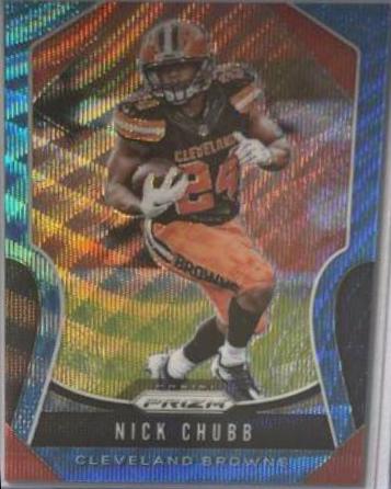 Nick Chubb [Blue Wave Prizm] #89