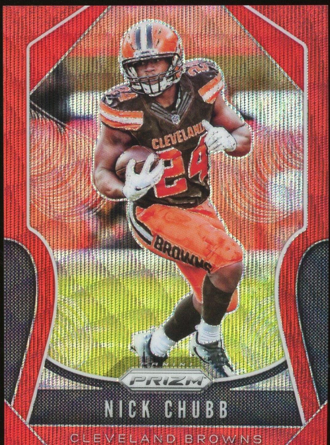 Nick Chubb [Red Prizm] #89