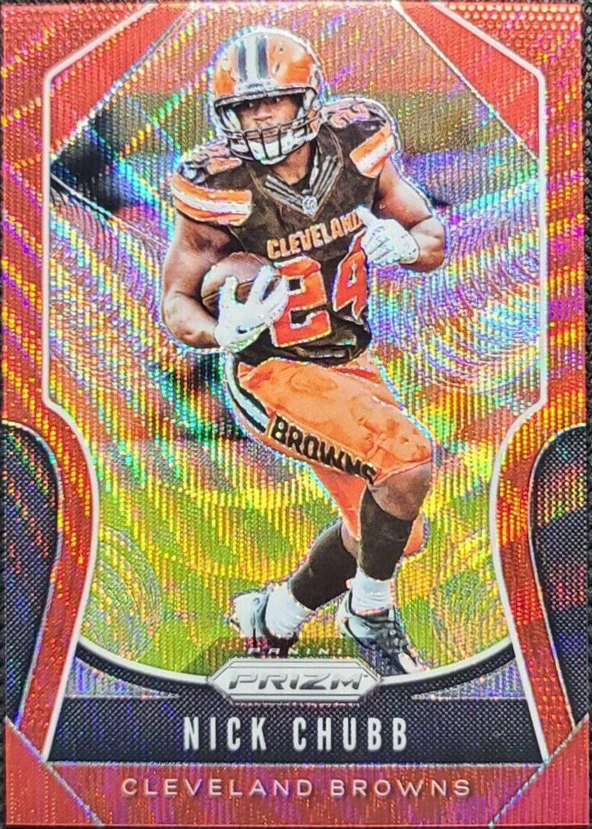 Nick Chubb [Red Wave Prizm] #89