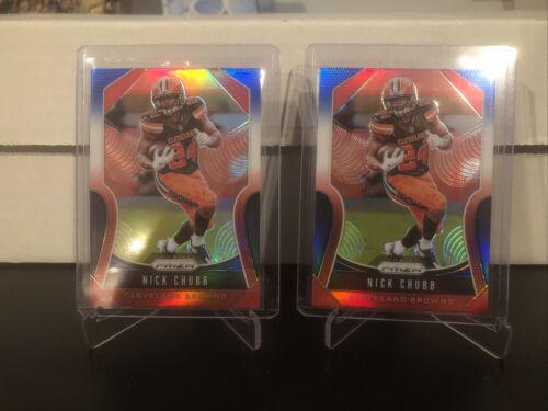 Nick Chubb [Red, White, Blue Prizm] #89