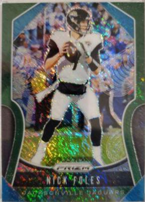 Nick Foles [Green Shimmer] #153