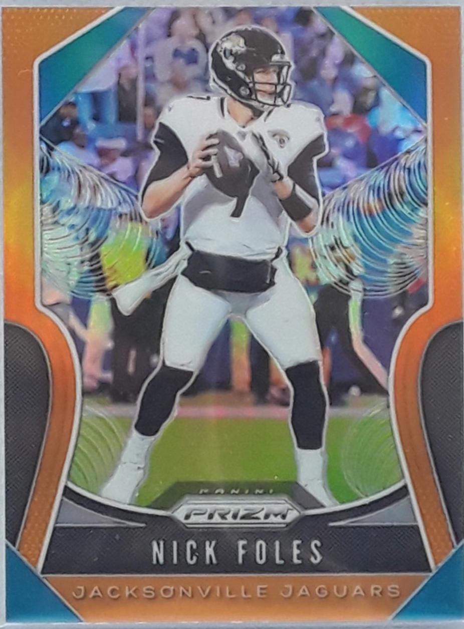 Nick Foles [Orange Prizm] #153
