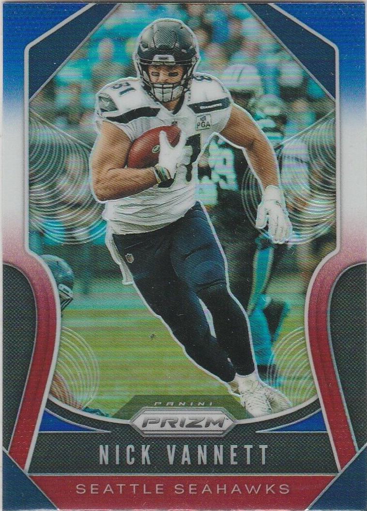 Nick Vannett [Red, White, Blue Prizm] #257