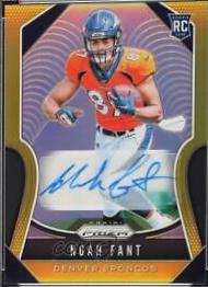 Noah Fant [Autograph Gold Prizm] #365