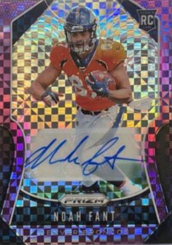 Noah Fant [Autograph Purple Power Prizm] #365
