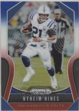 Nyheim Hines [Red, White, Blue Prizm] #147