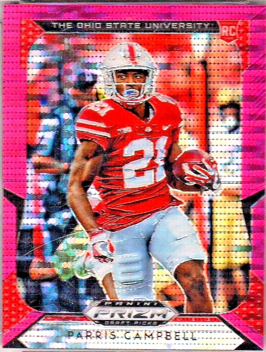 Parris Campbell [Autograph Pink Prizm] #347