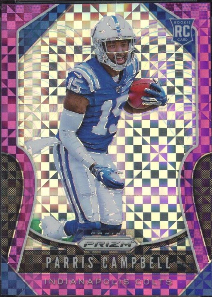 Parris Campbell [Autograph Purple Power Prizm] #347