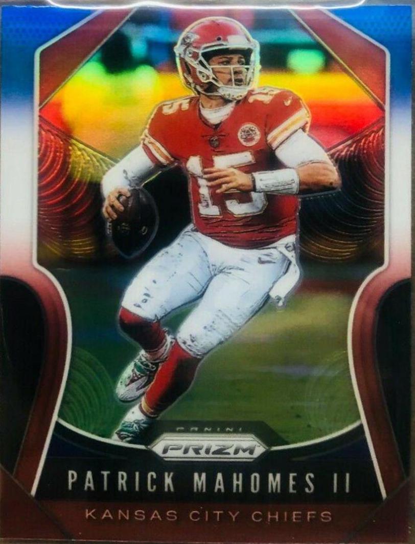 Patrick Mahomes II [Red, White, Blue Prizm] #210