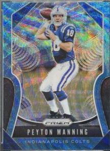 Peyton Manning [Blue Wave Prizm] #142