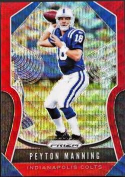 Peyton Manning [Red Wave Prizm] #142