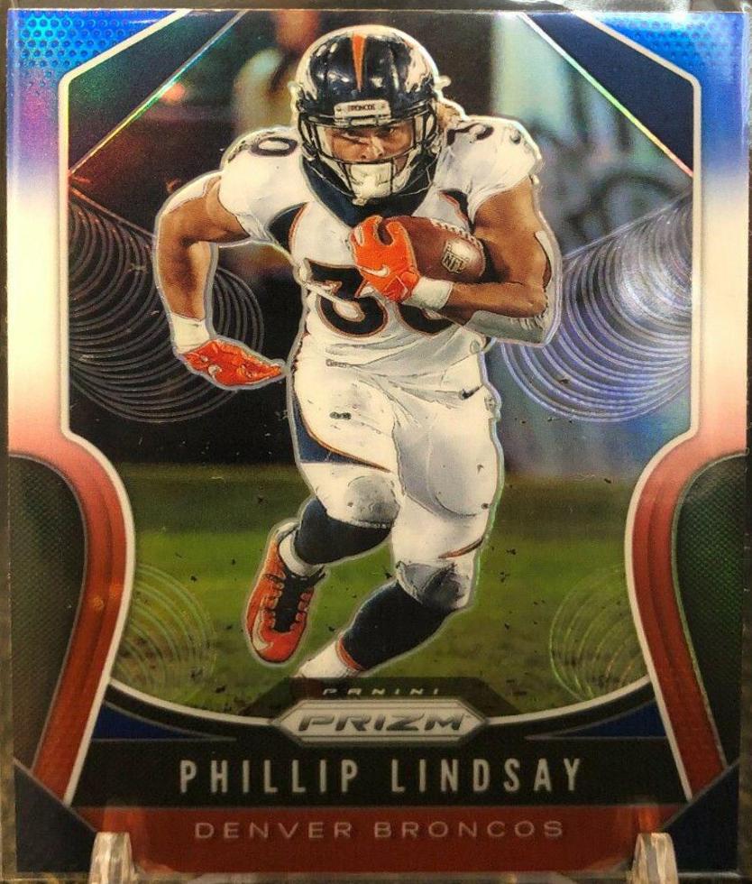 Phillip Lindsay [Red, White, Blue Prizm] #203