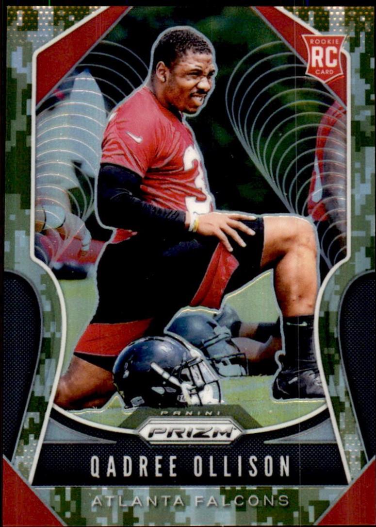 Qadree Ollison [Autograph Camo Prizm] #375