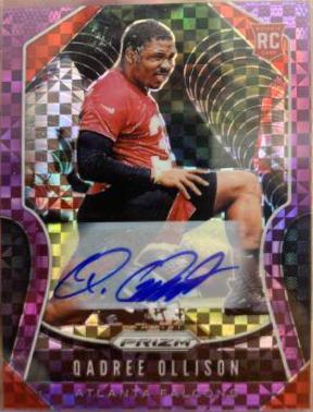 Qadree Ollison [Autograph Pink Prizm] #375