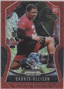 Qadree Ollison [Autograph Red Shimmer Prizm] #375