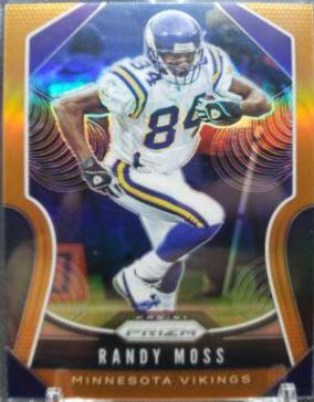 Randy Moss [Orange Prizm] #294