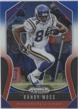 Randy Moss [Red, White, Blue Prizm] #294
