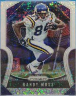 Randy Moss [White Sparkle Prizm] #294
