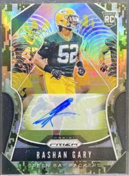 Rashan Gary [Autograph Camo Prizm] #317