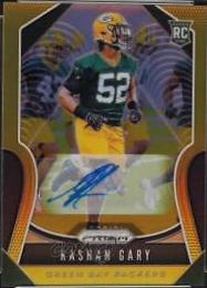 Rashan Gary [Autograph Gold Prizm] #317