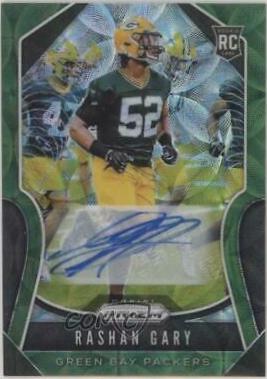 Rashan Gary [Autograph Green Scope Prizm] #317
