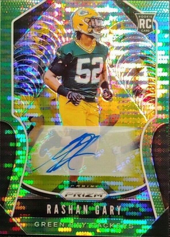 Rashan Gary [Autograph Neon Green Prizm] #317